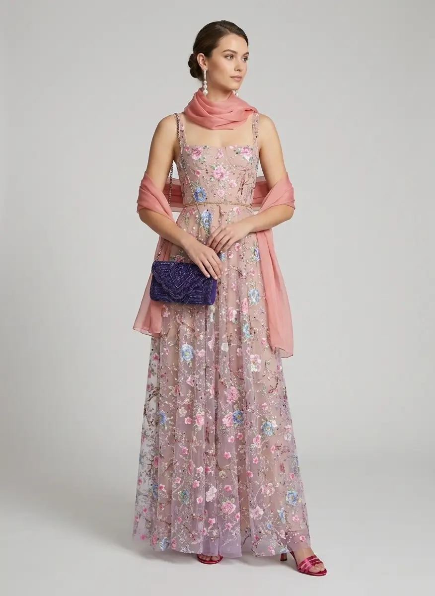 Romantic Floral Luminescence
