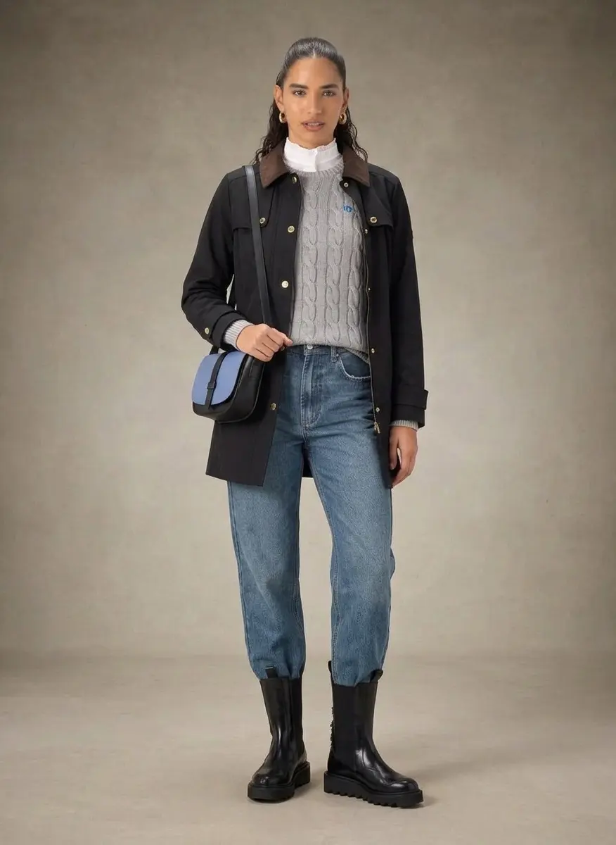Casual Grey & Denim Comfort