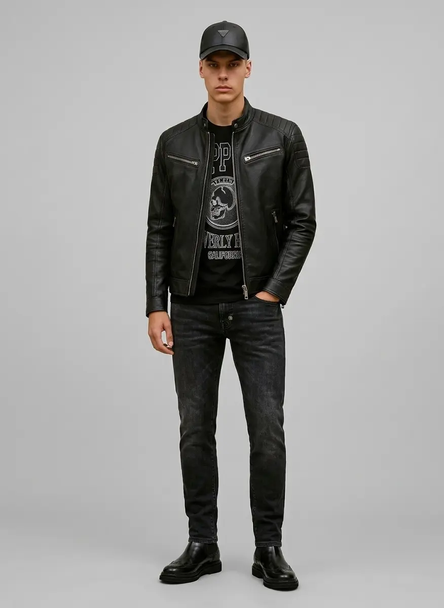 Modern Edgy Biker