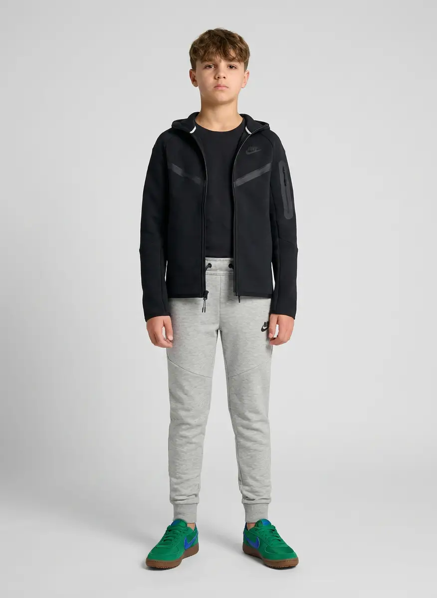 NIKE Big Kids' Nike Sportswear Tech Fleece Full-Zip Hoodie 8