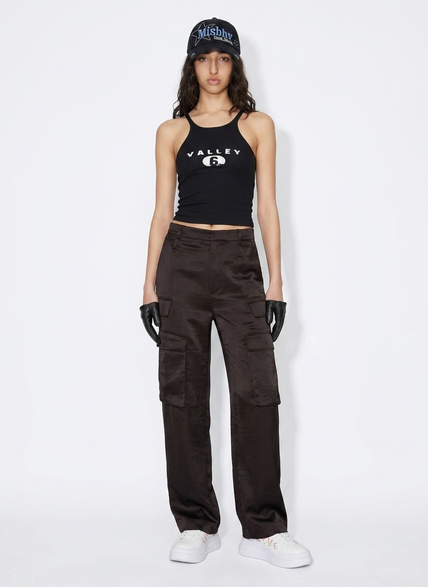 Black 'Valley' Tank Top – On Sale Now with Up to 70% Off