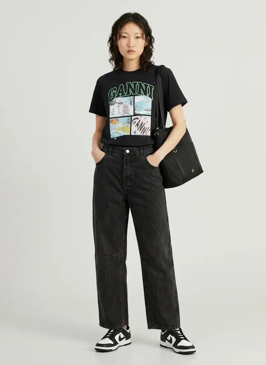 Casual Monochrome Chic