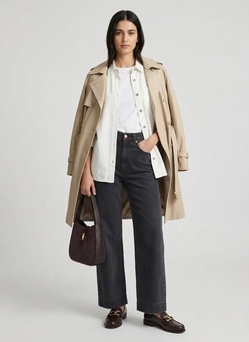 Modern Minimalist Trench
