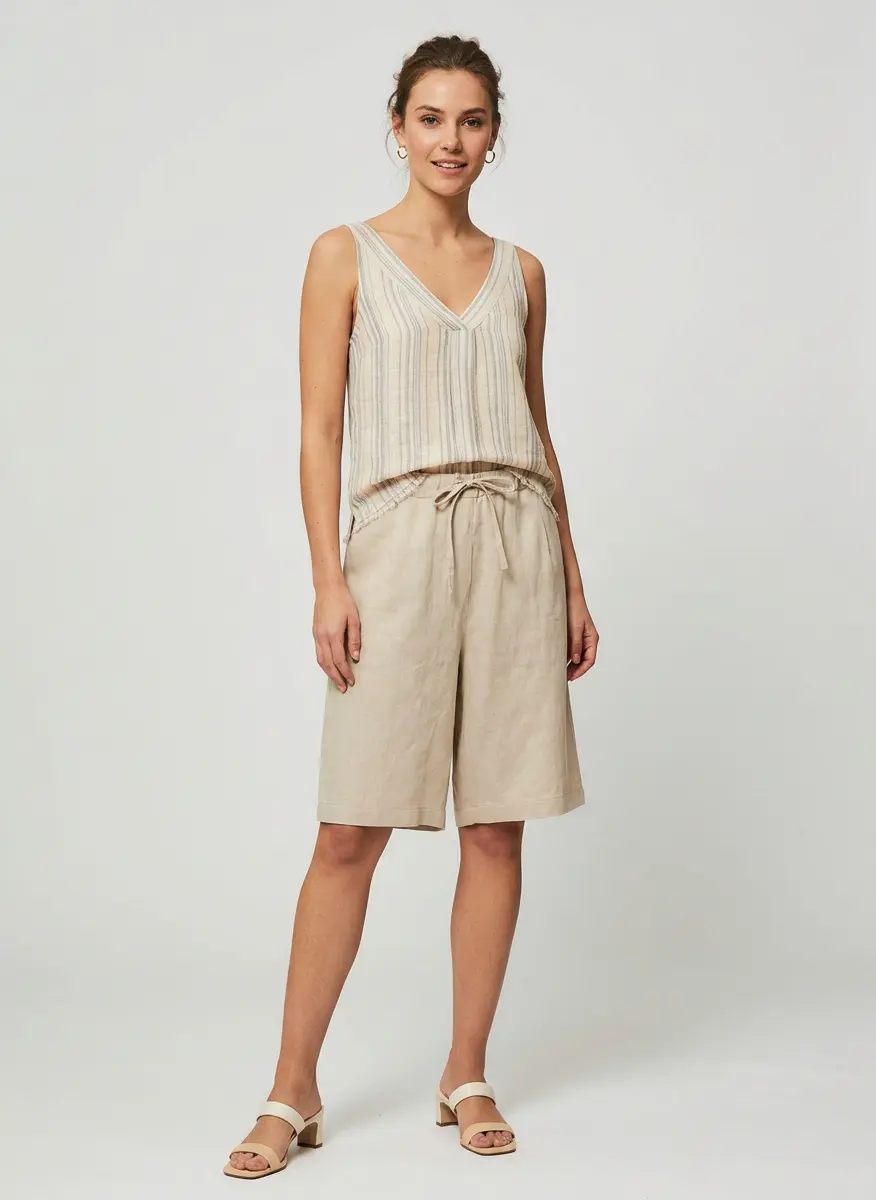 Minimalist Linen Monocrome