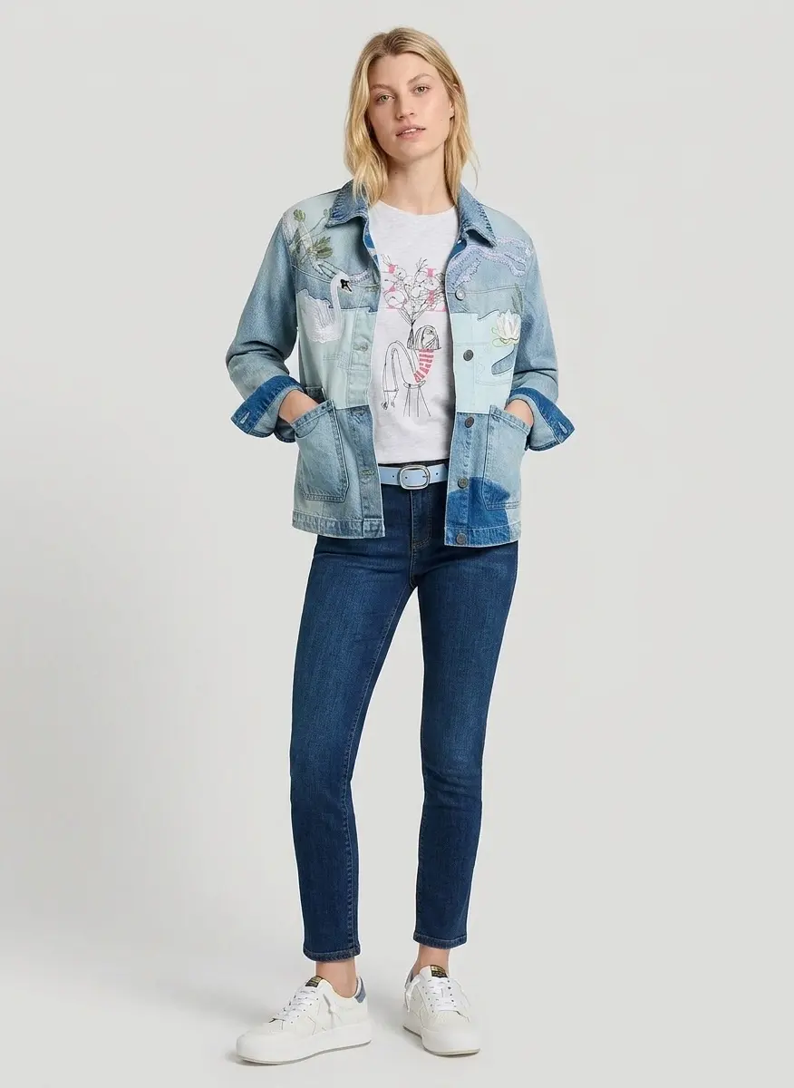 Artistic Denim Casual