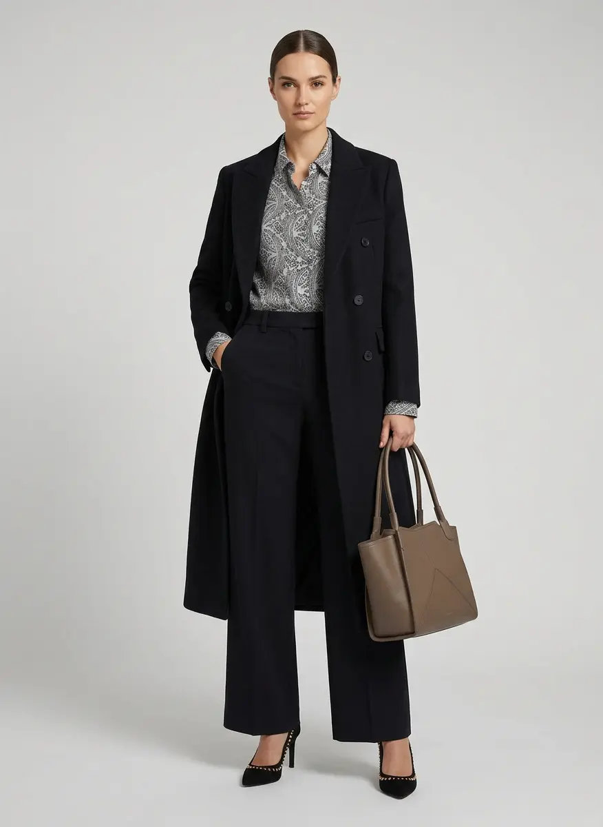 Navy & Monochrome Power Dressing