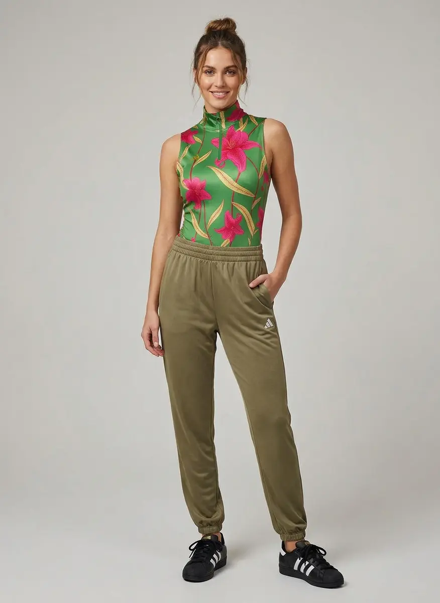 Sporty Emerald Streetwear