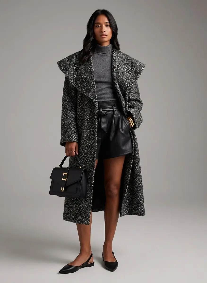 Monochromatic Chic Evening