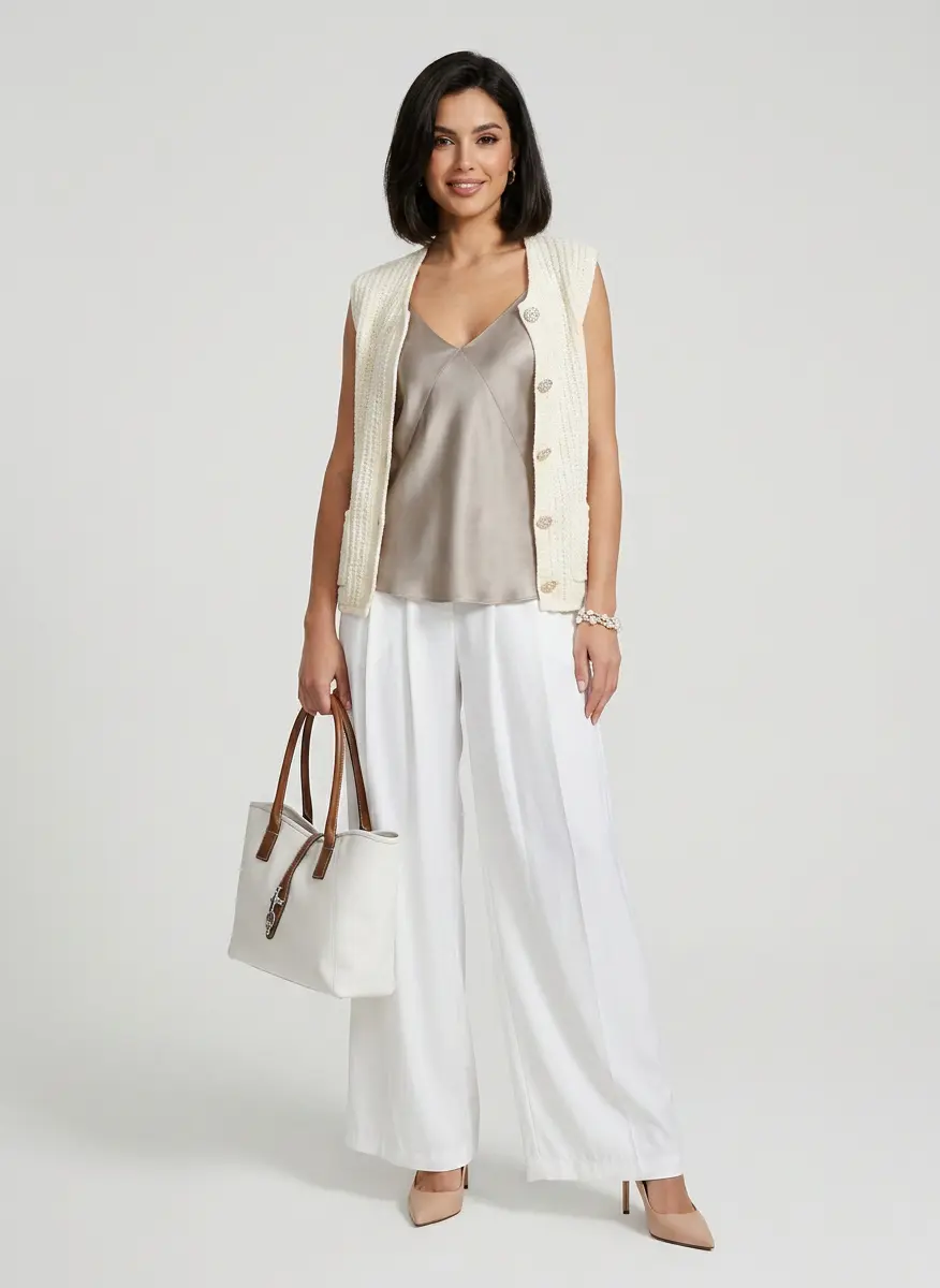 Polished Silk Casual