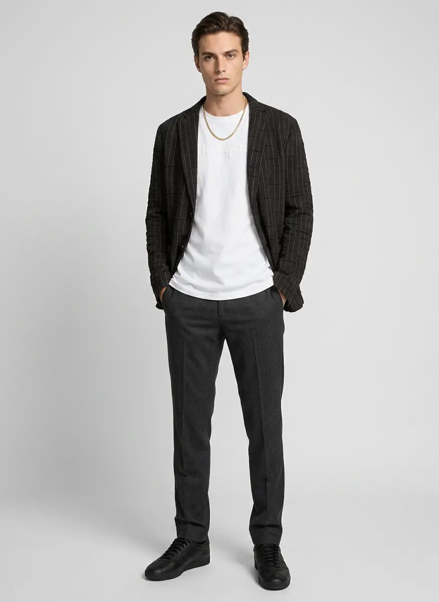 Modern Casual Contrast