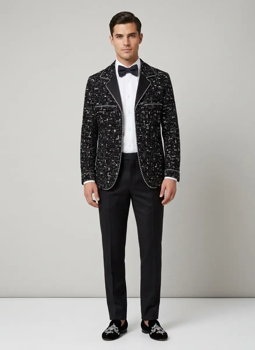 Tom Ford Black Silk Bow Tie 4