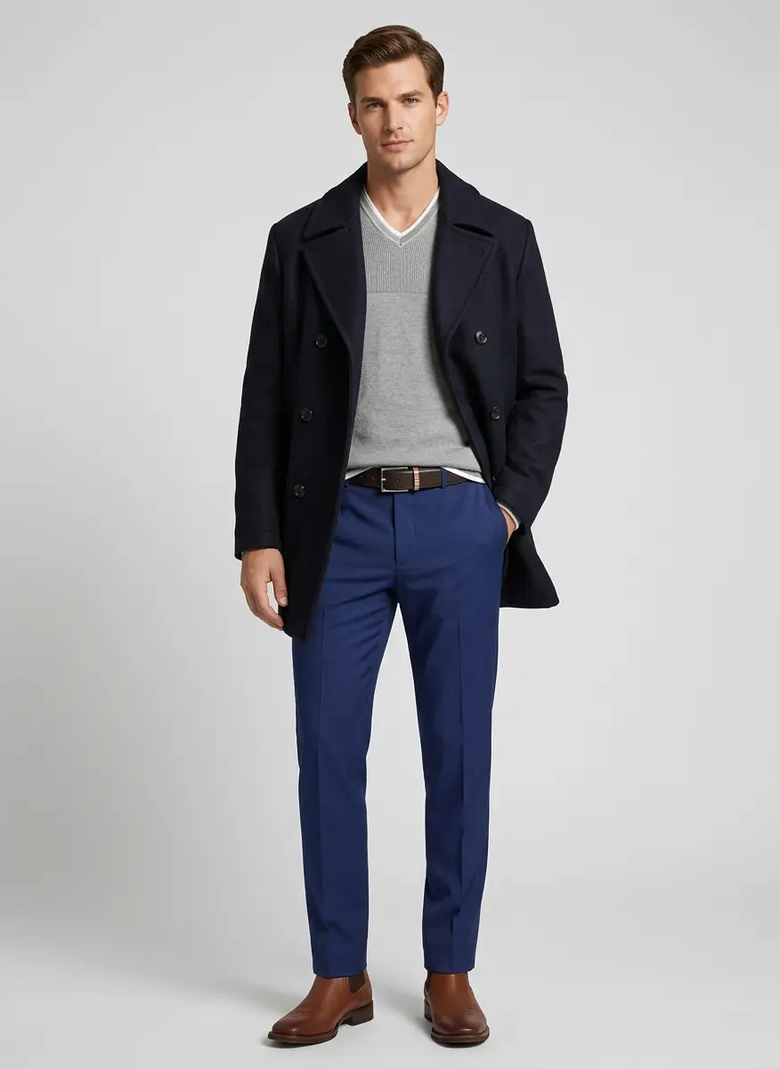 Smart Casual Tonal Layers