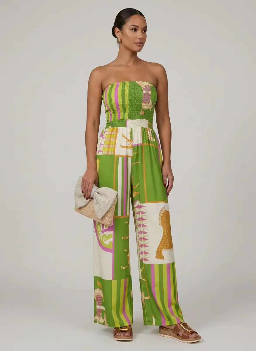 Vibrant Summer Jumpsuit