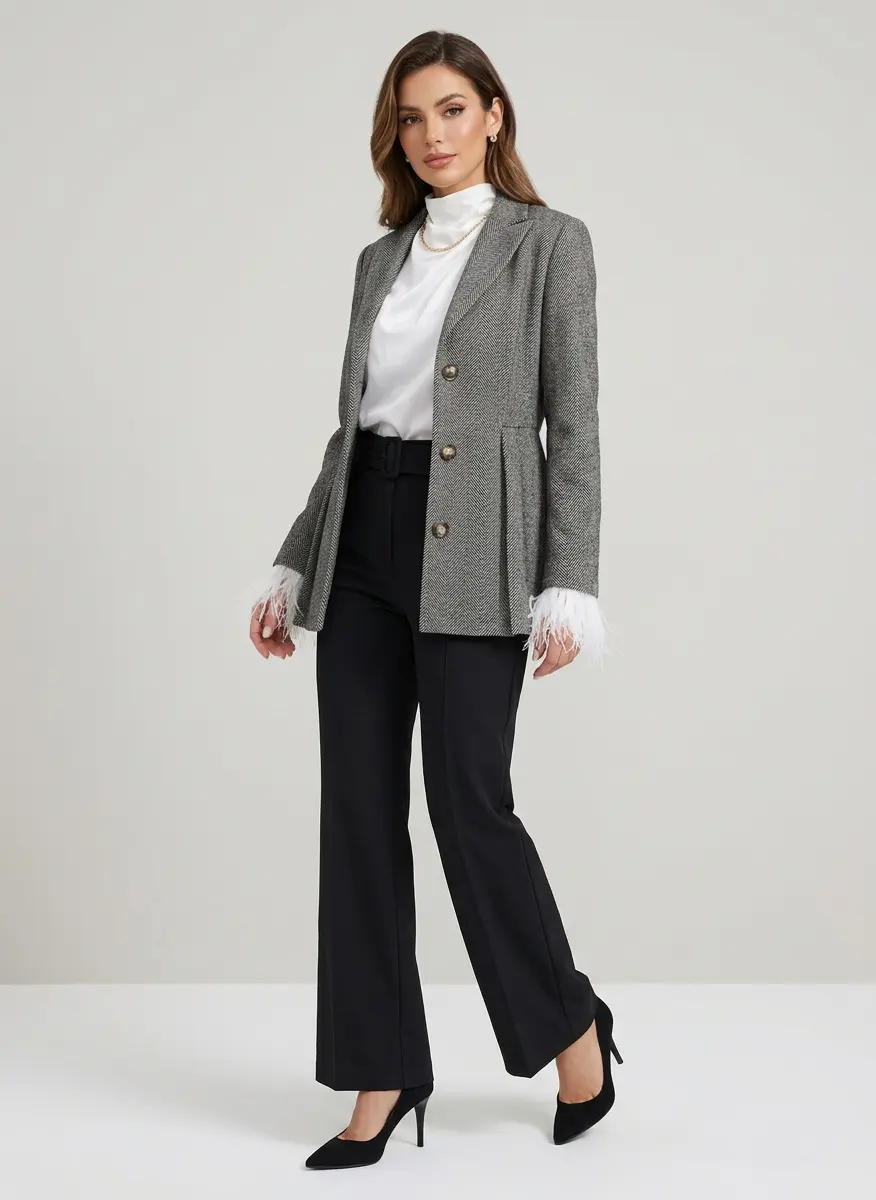 Monochrome Power Suit