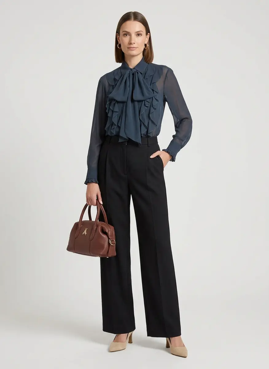 Chic Tonal Layering