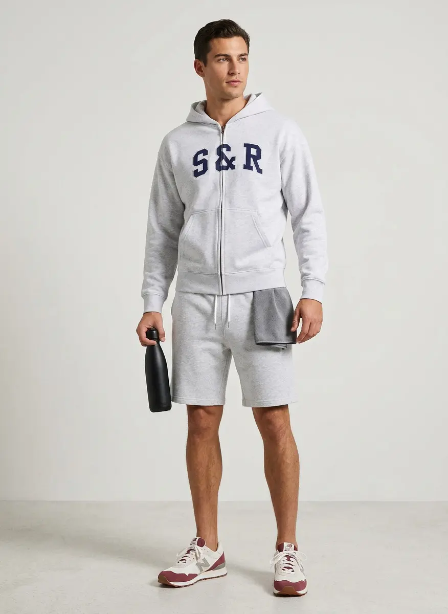 Monochrome Sporty Luxe
