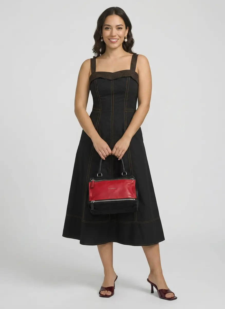Sophisticated Scarlet Contrast