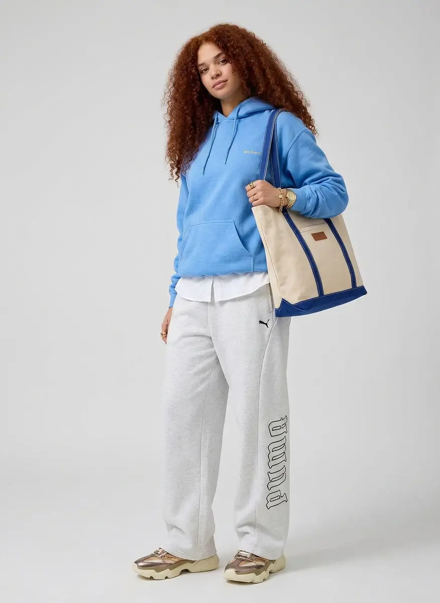 Cozy Off-Duty Athleisure