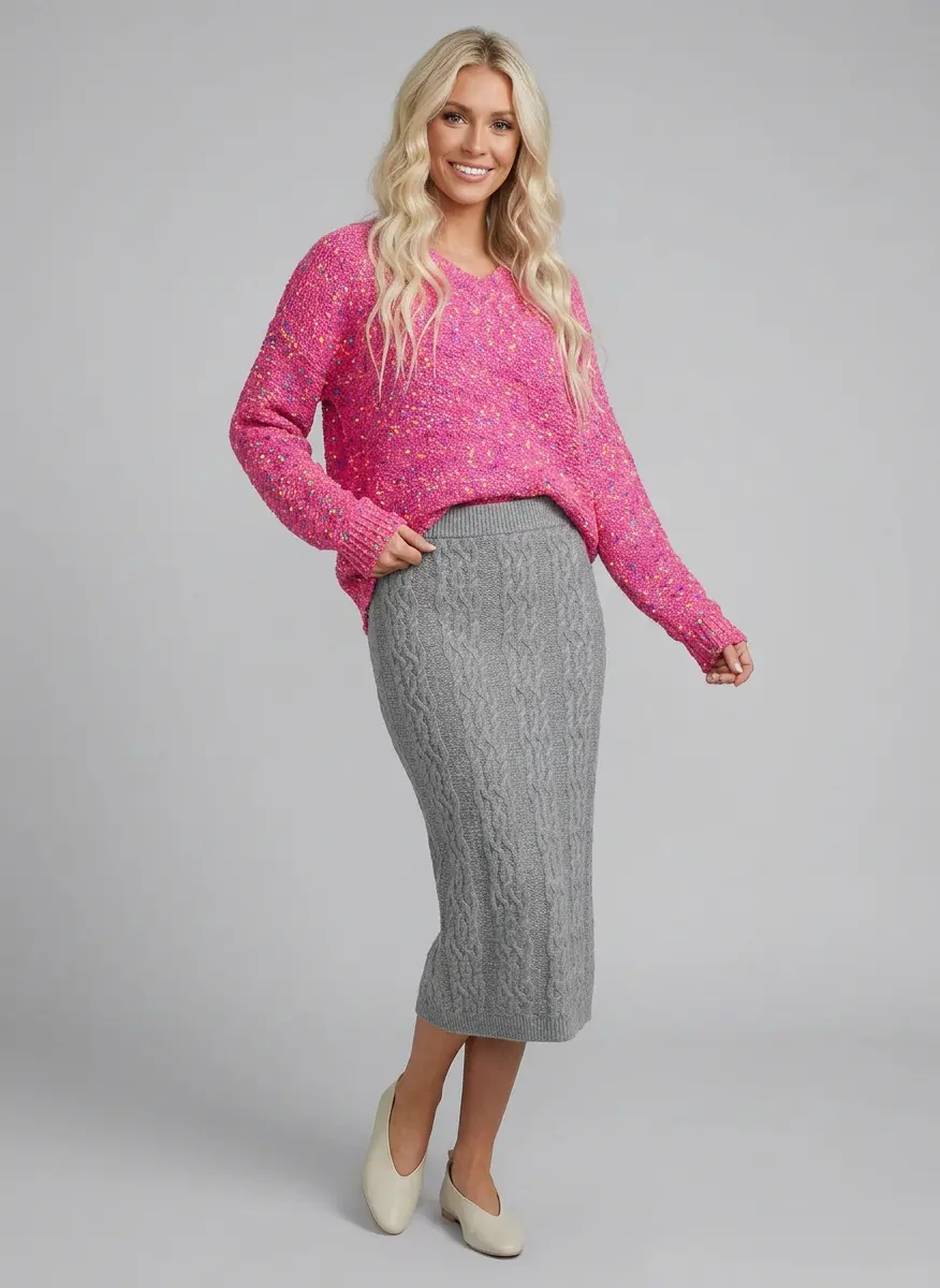 Romantic Tonal Knit