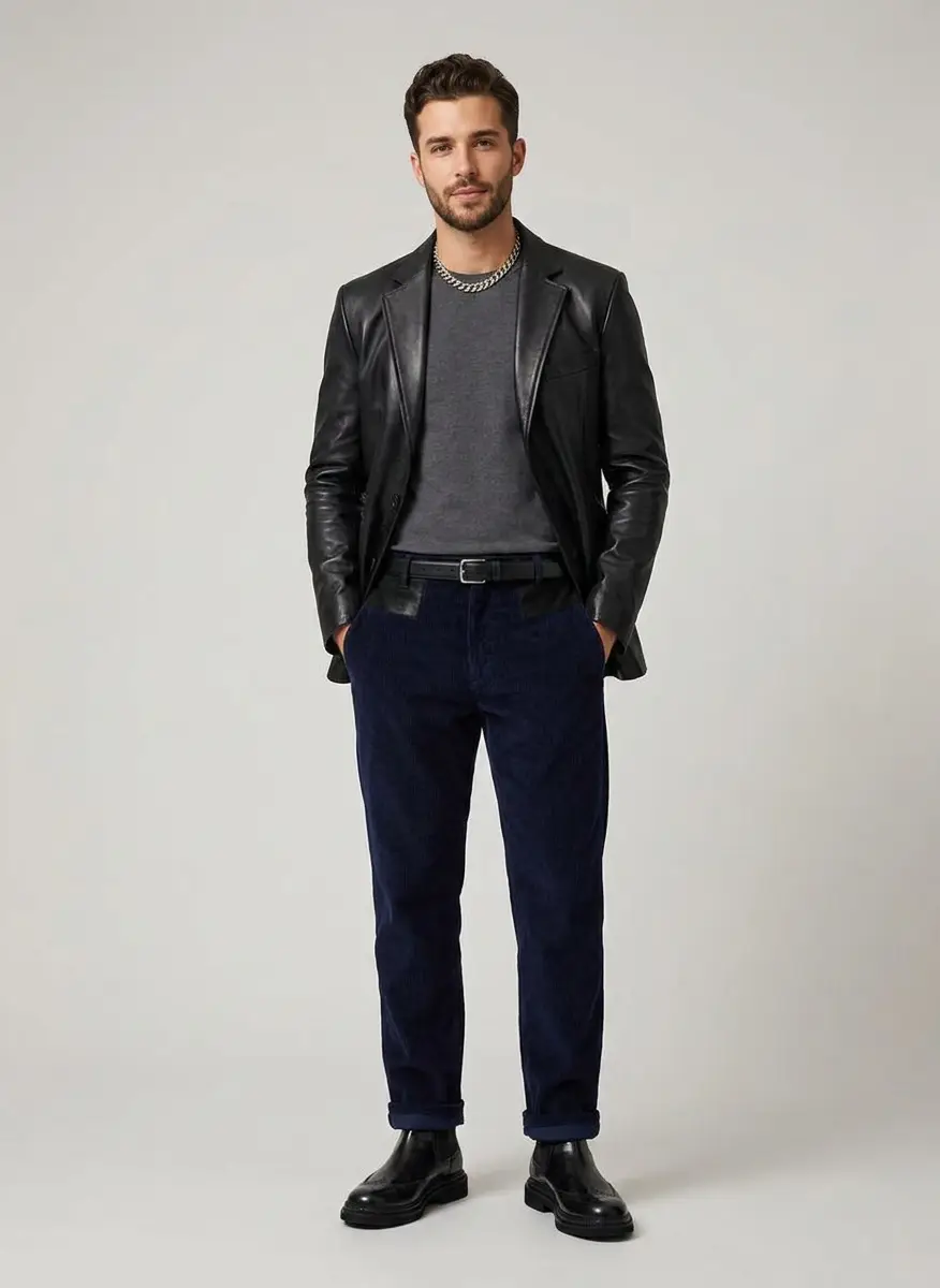 Alexander Wang Tailored Leather Blazer 6