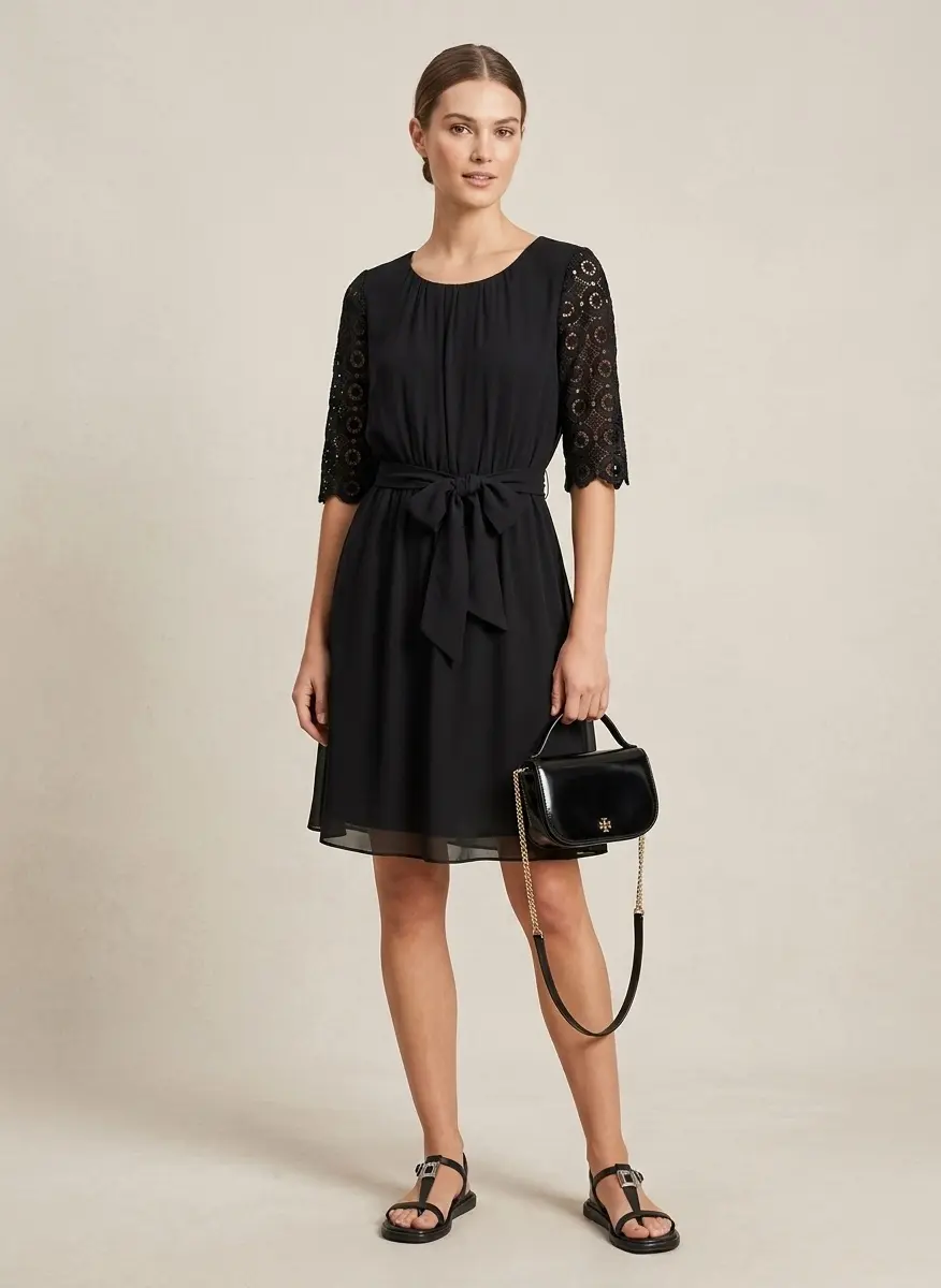 Monochrome Evening Elegance