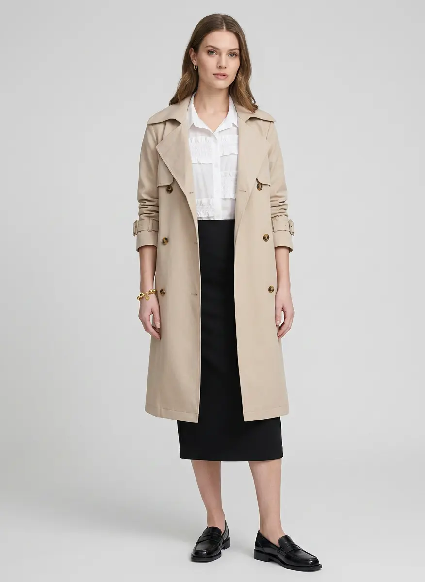 Metropolitan Trench Chic