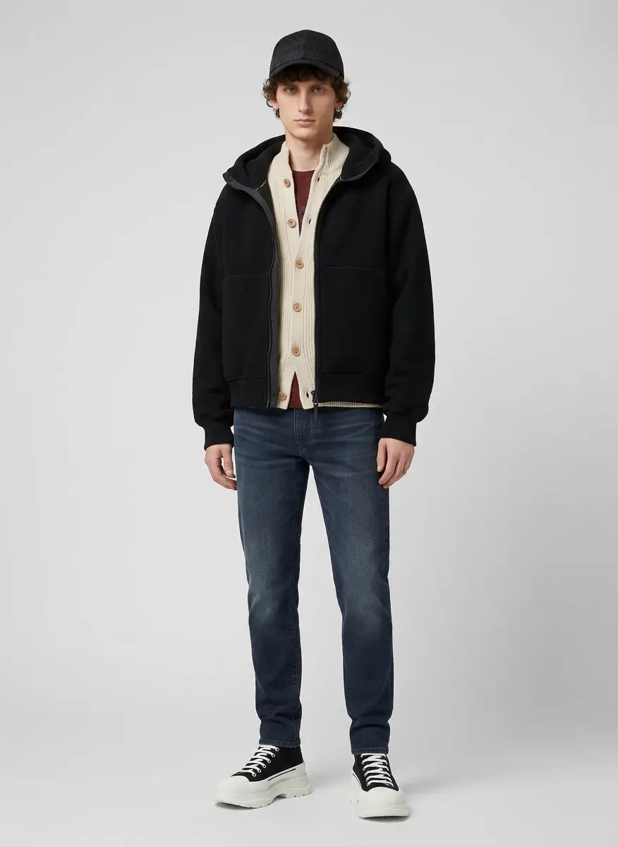Canada Goose Black 'Black Label' Chilliwack Fleece Bomber Jacket 6