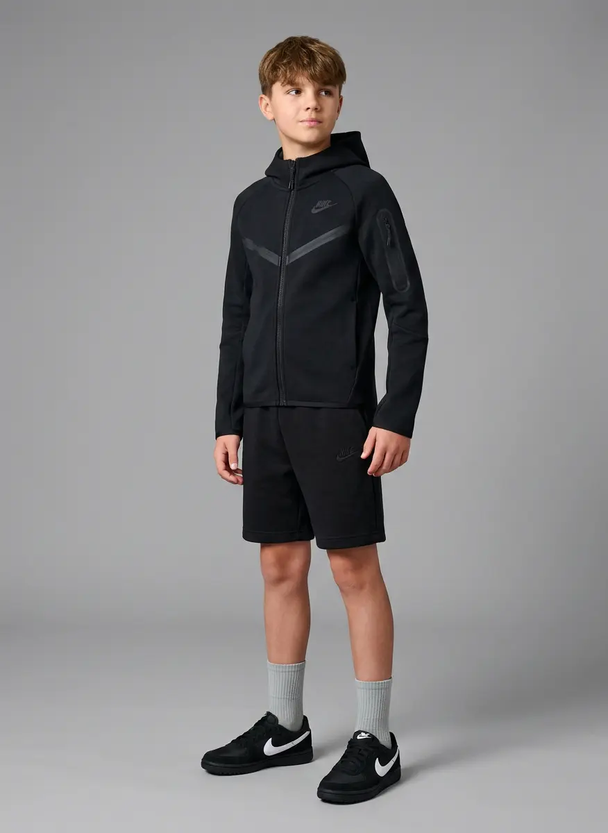 Triple Black Tech Streetwear