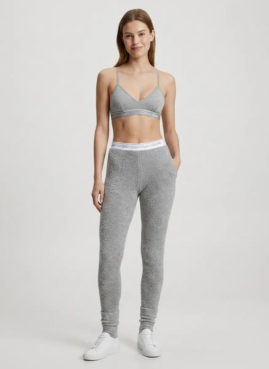 Calvin Klein Calvin Klein Women's Motive Cotton Lightly Lined Bralette Bra 6