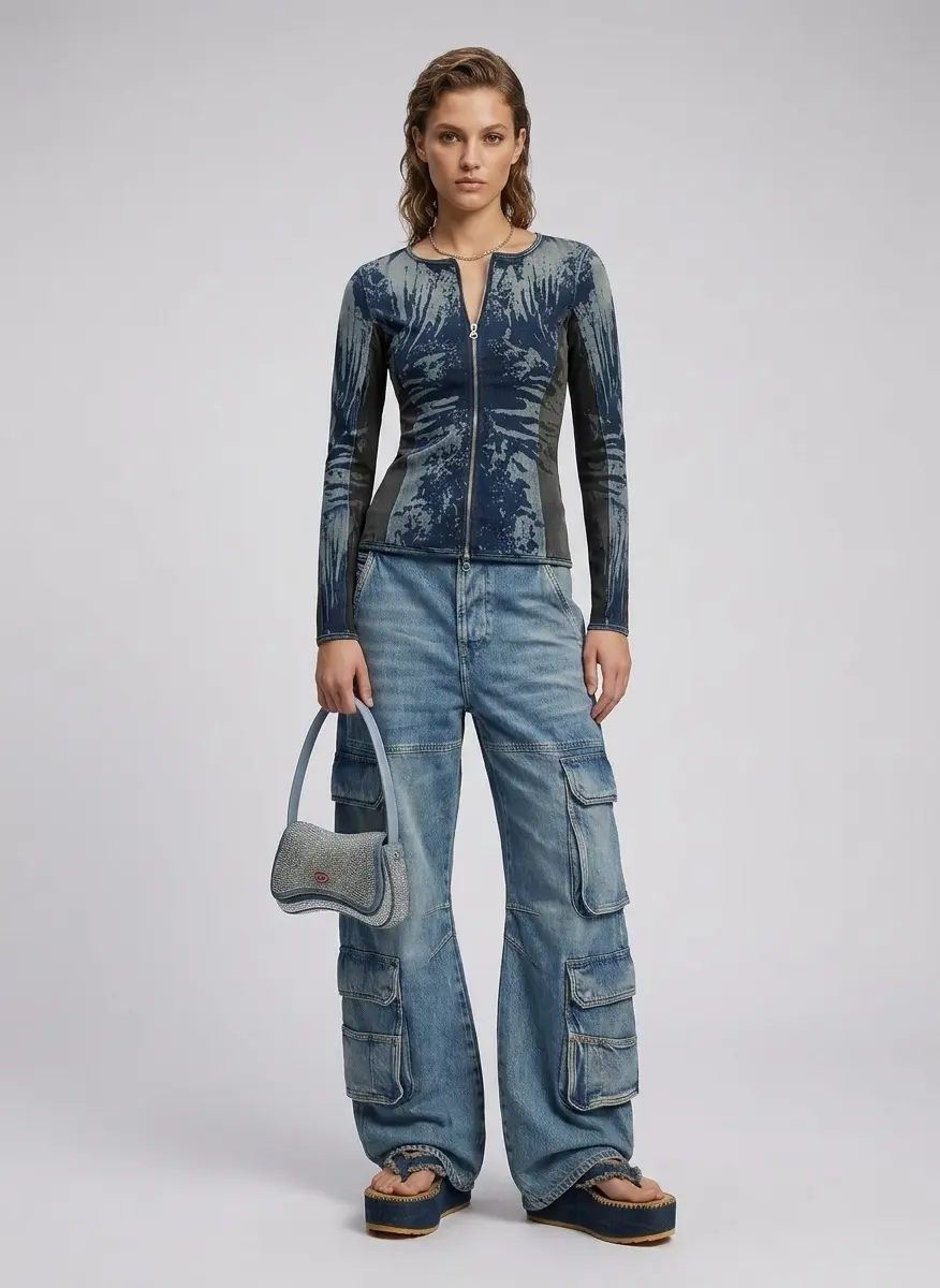 Indigo Edge Monochromatic