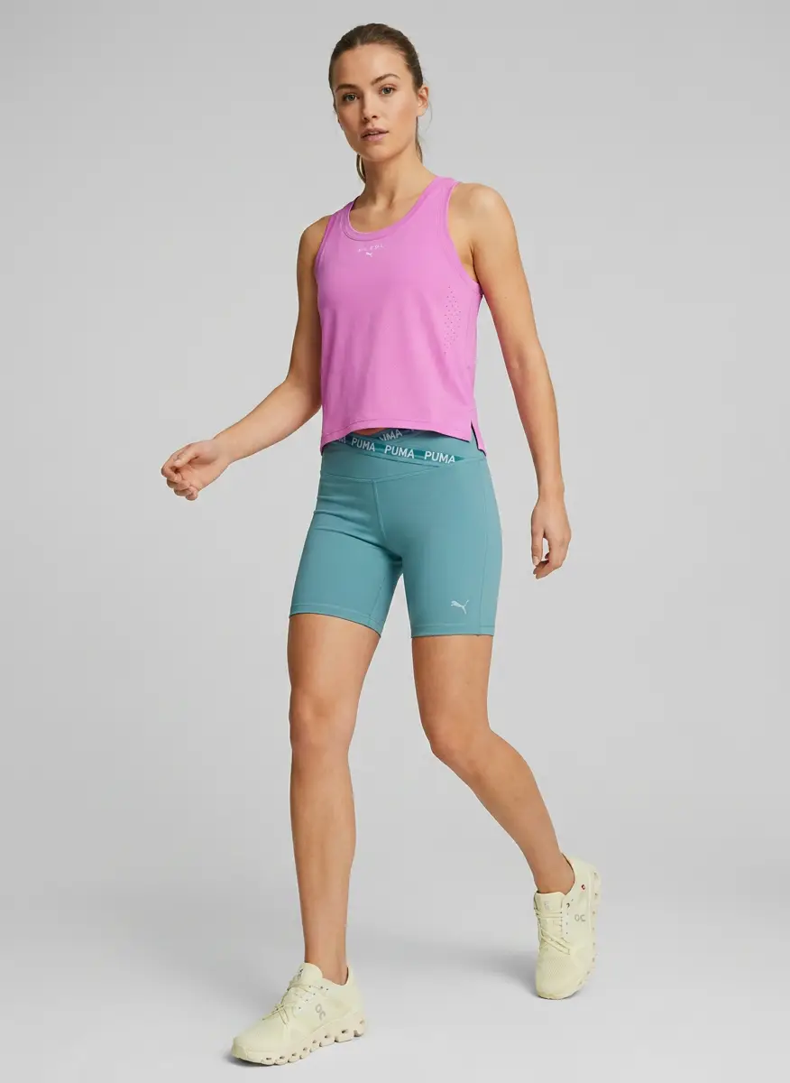Puma Strong Cross Front Tight 5 Inch Athletic Shorts 6