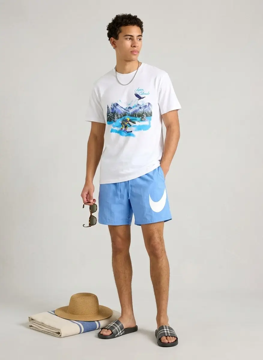 NIKE Men's Nike Swim Breaker 7-Inch Lined Volley Shorts 7