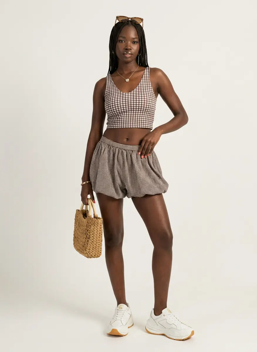 Modern Gingham Co-ord