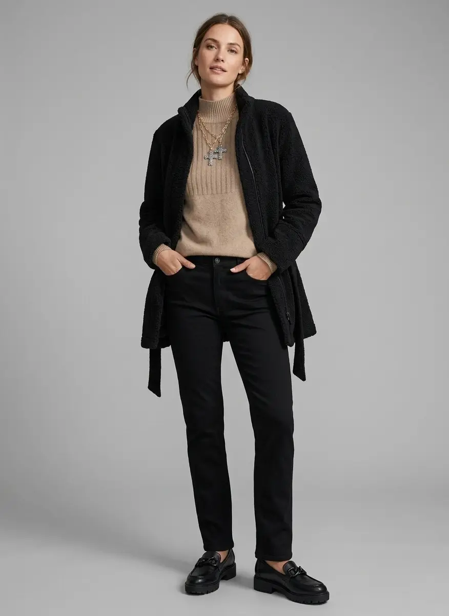 Sophisticated Monochrome Layering