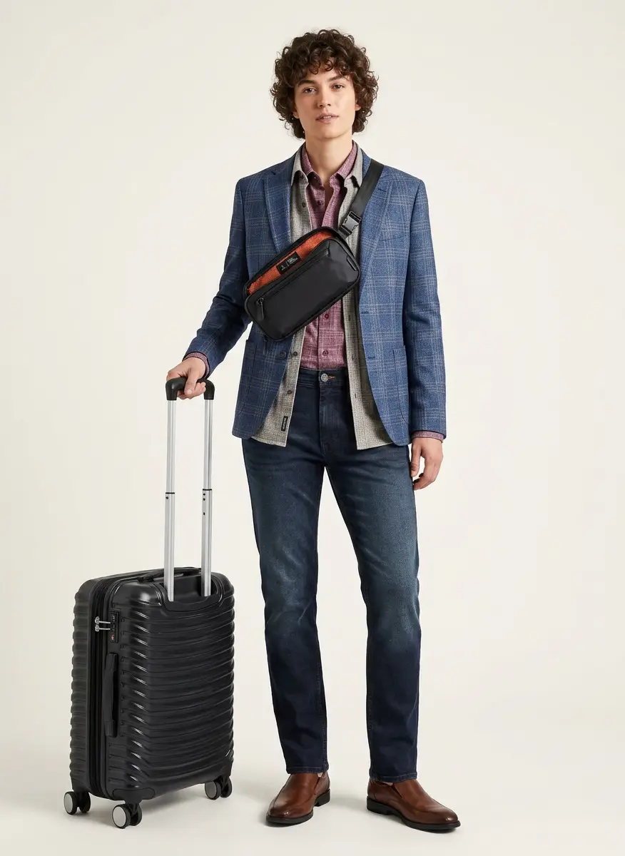Tommy Hilfiger Men's Modern-Fit Patterned Blazer 8