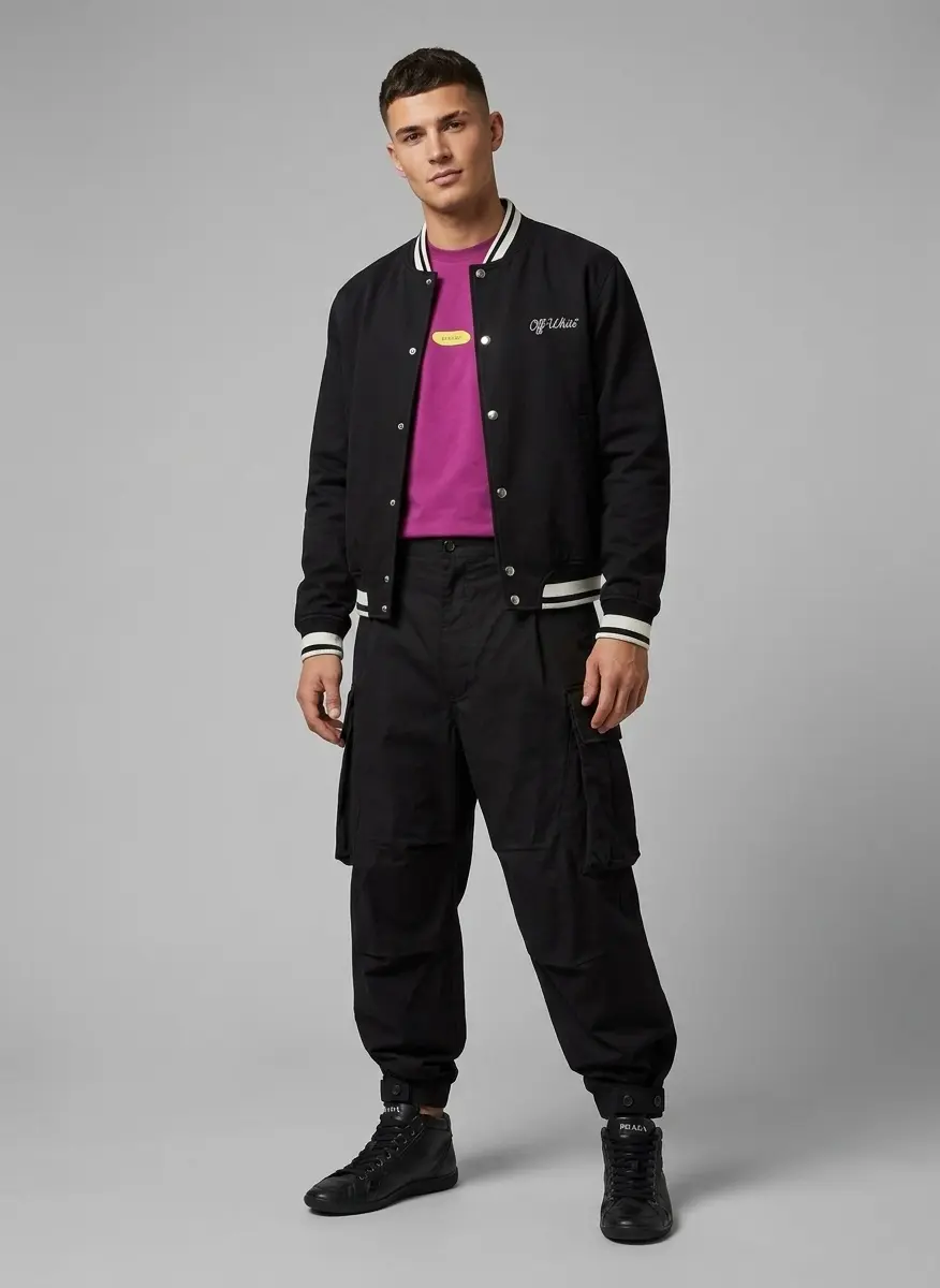 Monochrome Luxury Streetwear