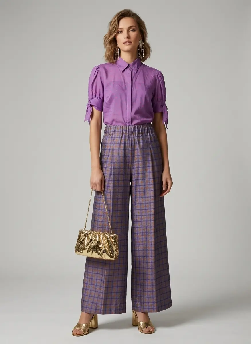 Metallic Statement Style