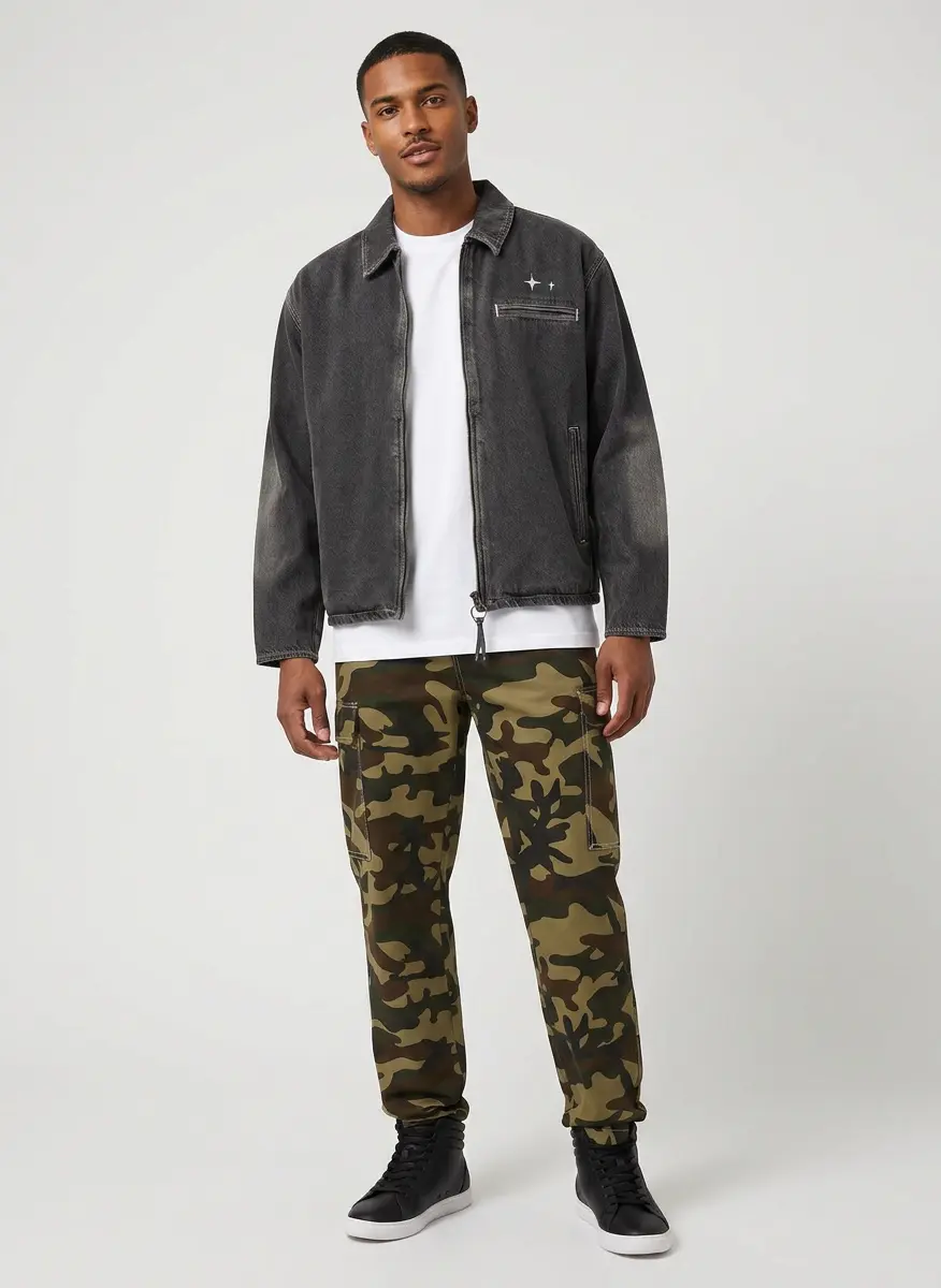 Utilitarian Layered Casual