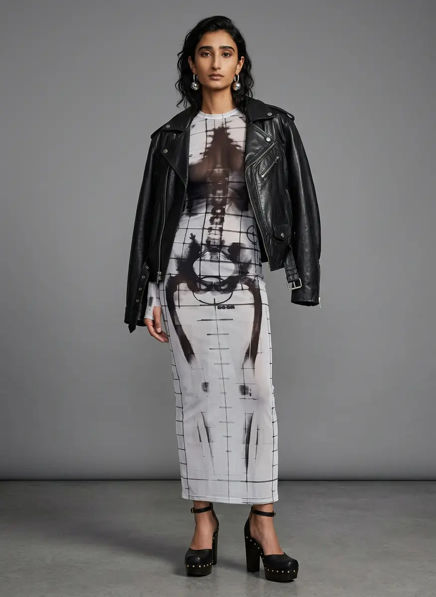 Edgy Luxury Layering