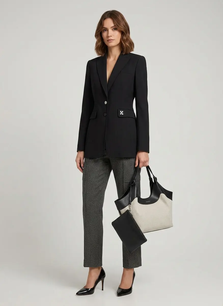 Monochrome Power Suit