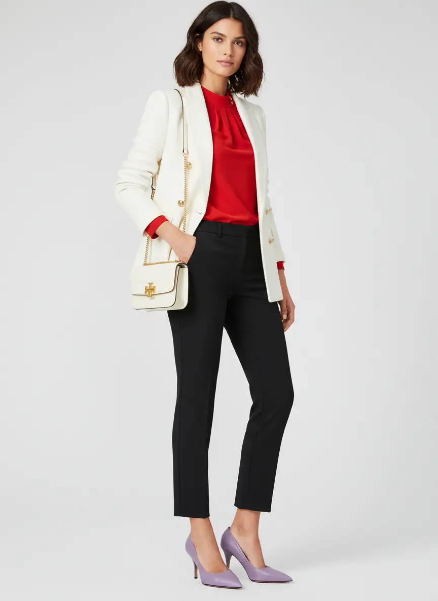 Sophisticated Scarlet Tones