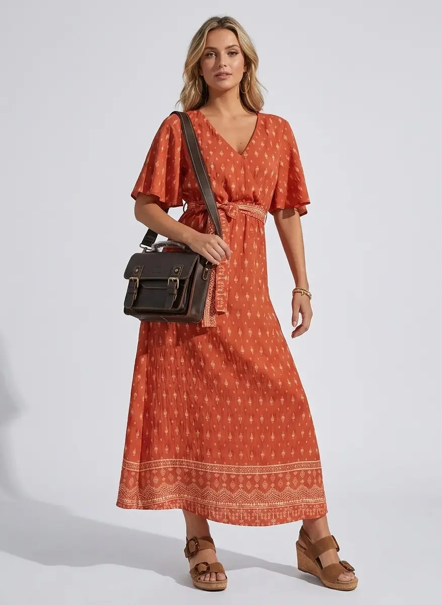 Bohemian Sunset Maxi