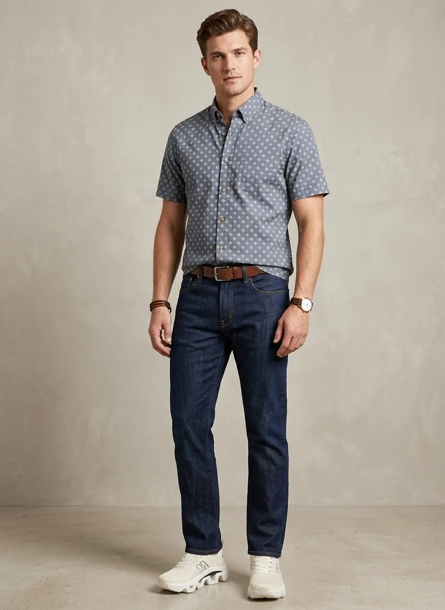 Timeless Navy Casual