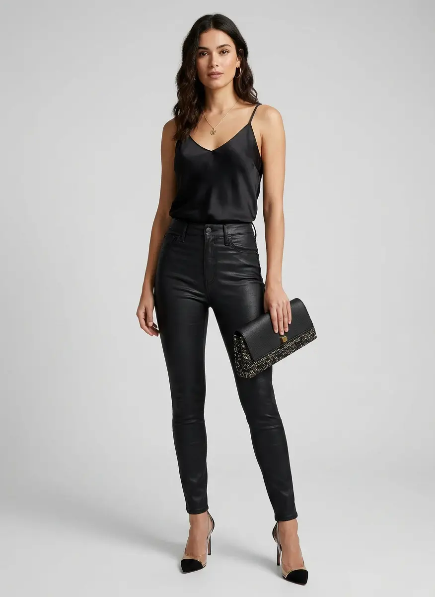 Leather & Lace Chic