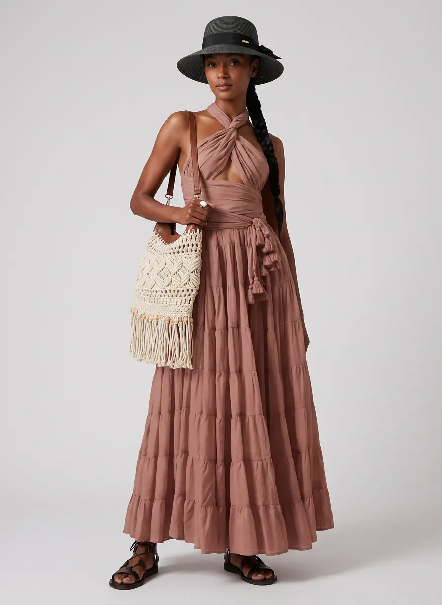 Bohemian Sunset Maxi