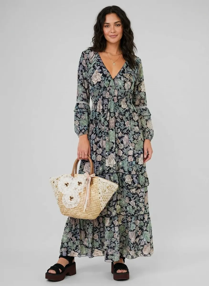 Boho Midnight Garden