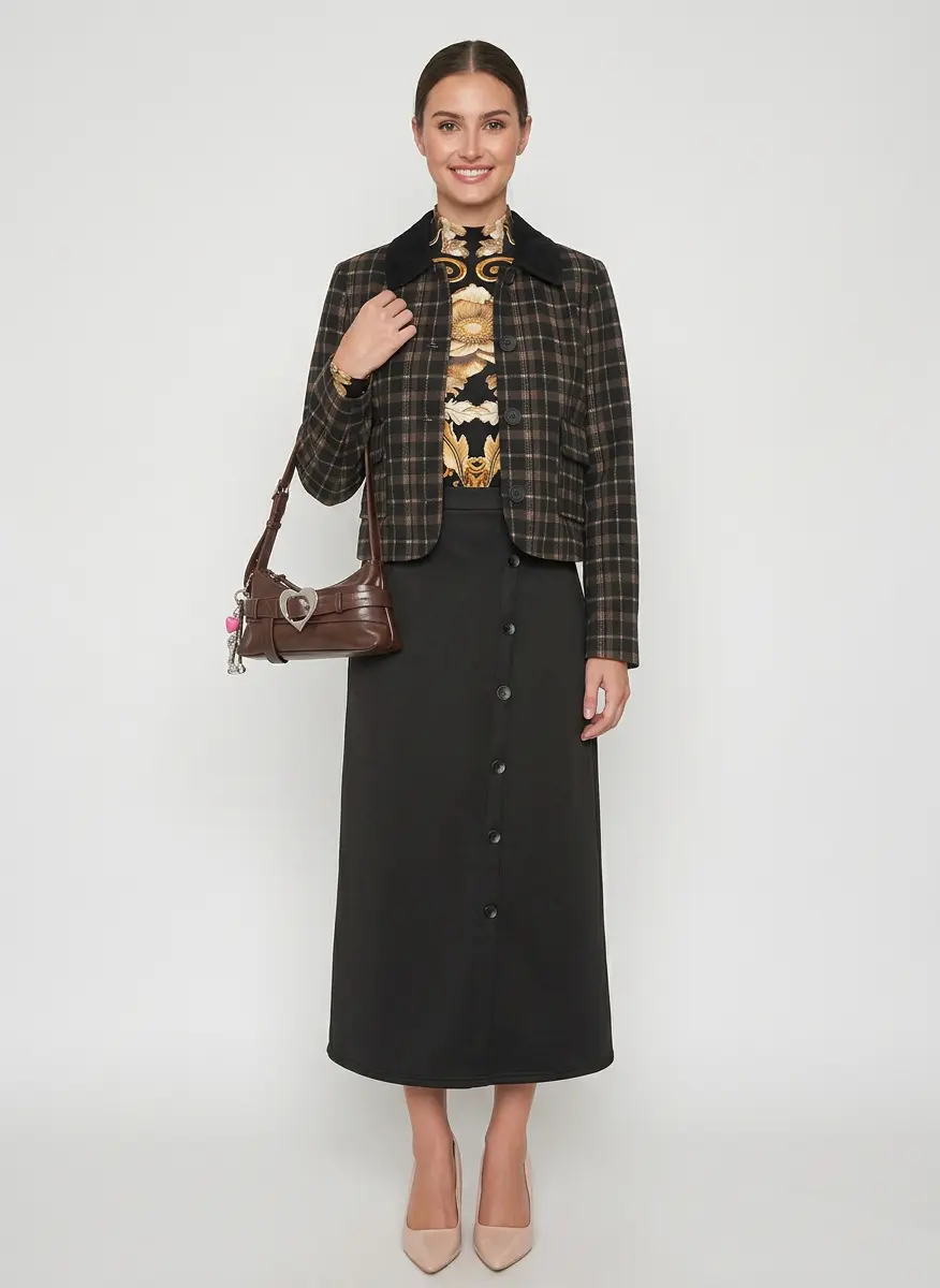 Sophisticated Feminine Silhouette