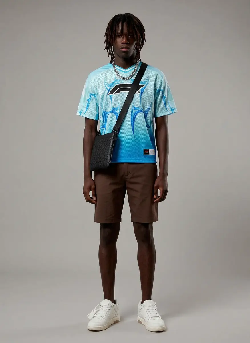 Formula 1 x Pacsun RD1 Mesh Short Sleeve Jersey 6