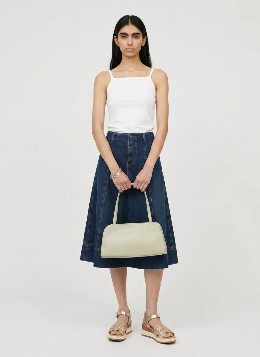 Still Here White Square Tank Top 6