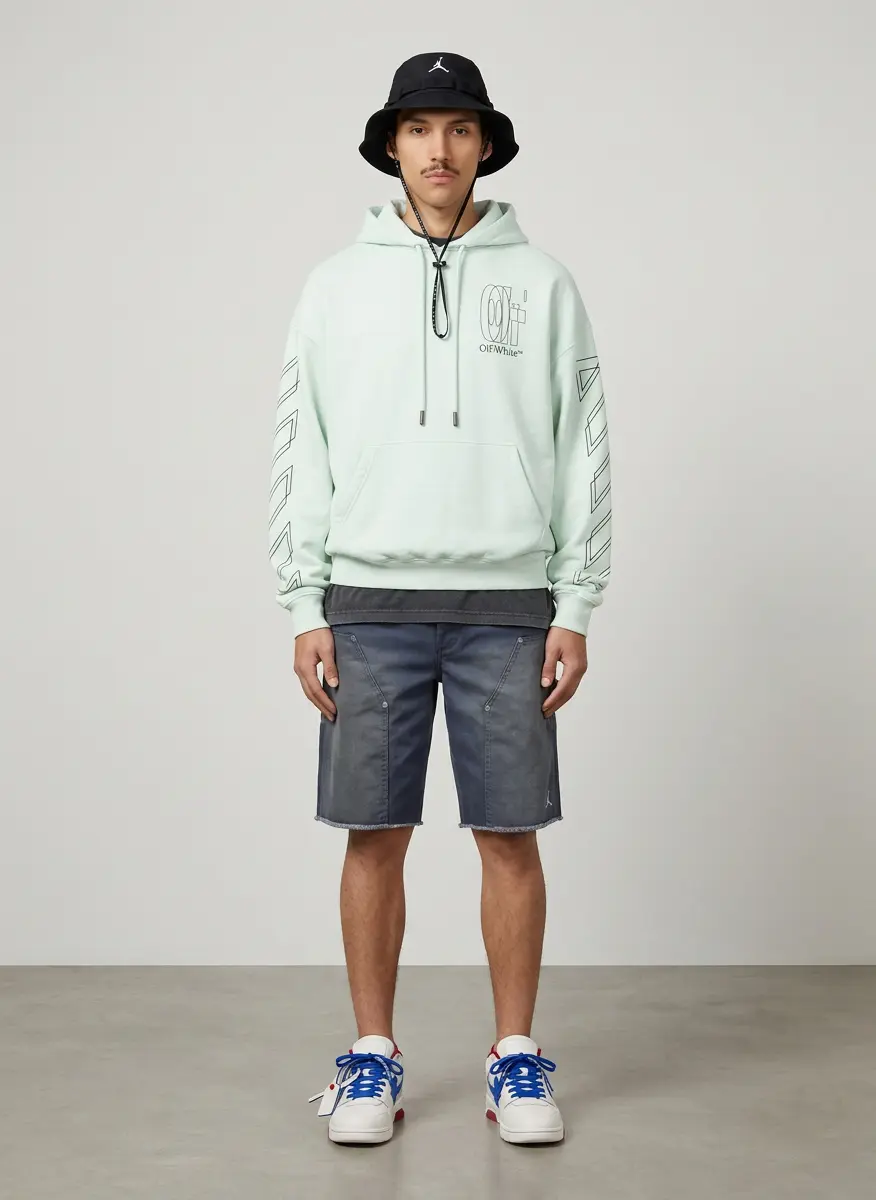 Urban Edge Hoodie Set